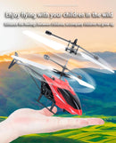 Rechargeable Mini RC Drone Remote Safe Fall-resistant RC Helicopters Drone Children Toys(No remote control battery)