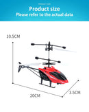 Rechargeable Mini RC Drone Remote Safe Fall-resistant RC Helicopters Drone Children Toys(No remote control battery)