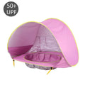 Tenda de Praia Baby Sombrinha — UPF 50+ com Piscina, Abre Sozinha em 3 Segundos