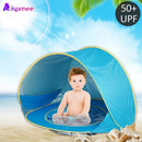 Tenda de Praia Baby Sombrinha — UPF 50+ com Piscina, Abre Sozinha em 3 Segundos