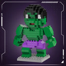 Micro Blocos Heróis HeroBrick — Bonecos Colecionáveis para Montar e Expor