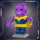 Micro Blocos Heróis HeroBrick — Bonecos Colecionáveis para Montar e Expor