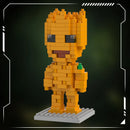 Micro Blocos Heróis HeroBrick — Bonecos Colecionáveis para Montar e Expor
