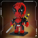 Micro Blocos Heróis HeroBrick — Bonecos Colecionáveis para Montar e Expor