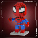 Micro Blocos Heróis HeroBrick — Bonecos Colecionáveis para Montar e Expor