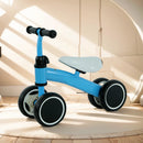 Bicicleta de Equilíbrio PrimeiroPasso — 4 Rodas e Sem Pedal para Aprender Sozinho