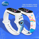 Disney Digital Kids' Watches Anime Figures Stitch LED Luminous Watch Touch Waterproof Electronic Sports Watch Kids Birthday Gift