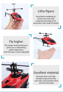 Rechargeable Mini RC Drone Remote Safe Fall-resistant RC Helicopters Drone Children Toys（No remote control battery）