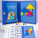 Tangram Magnético FormaLinda — O Quebra-Cabeça de Madeira que Não Perde Peça