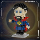 Micro Blocos Heróis HeroBrick — Bonecos Colecionáveis para Montar e Expor