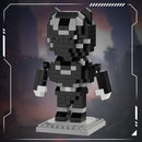 Micro Blocos Heróis HeroBrick — Bonecos Colecionáveis para Montar e Expor